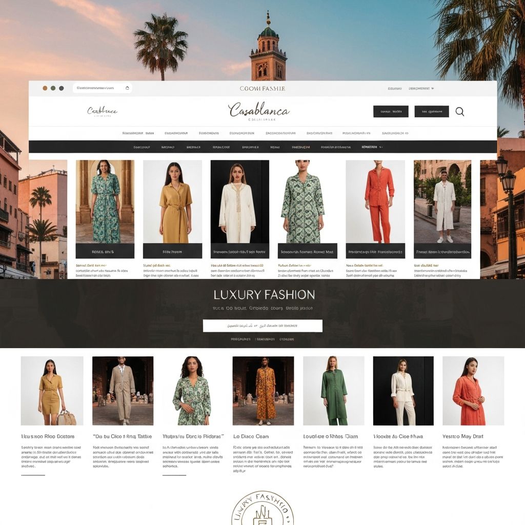 E-commerce Mode Casablanca